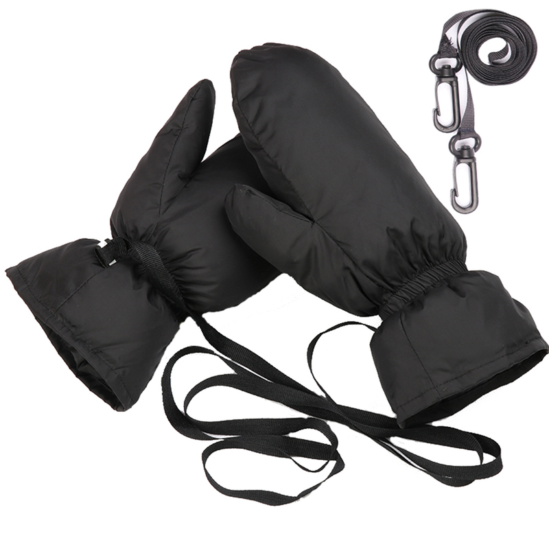 Illustration for article titled Winter Down Mittens For Motorcycle Driving Skiing Snowboard Warm Gloves